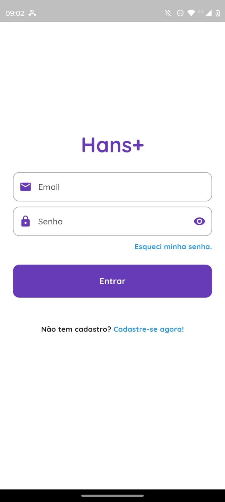 Tela de Login