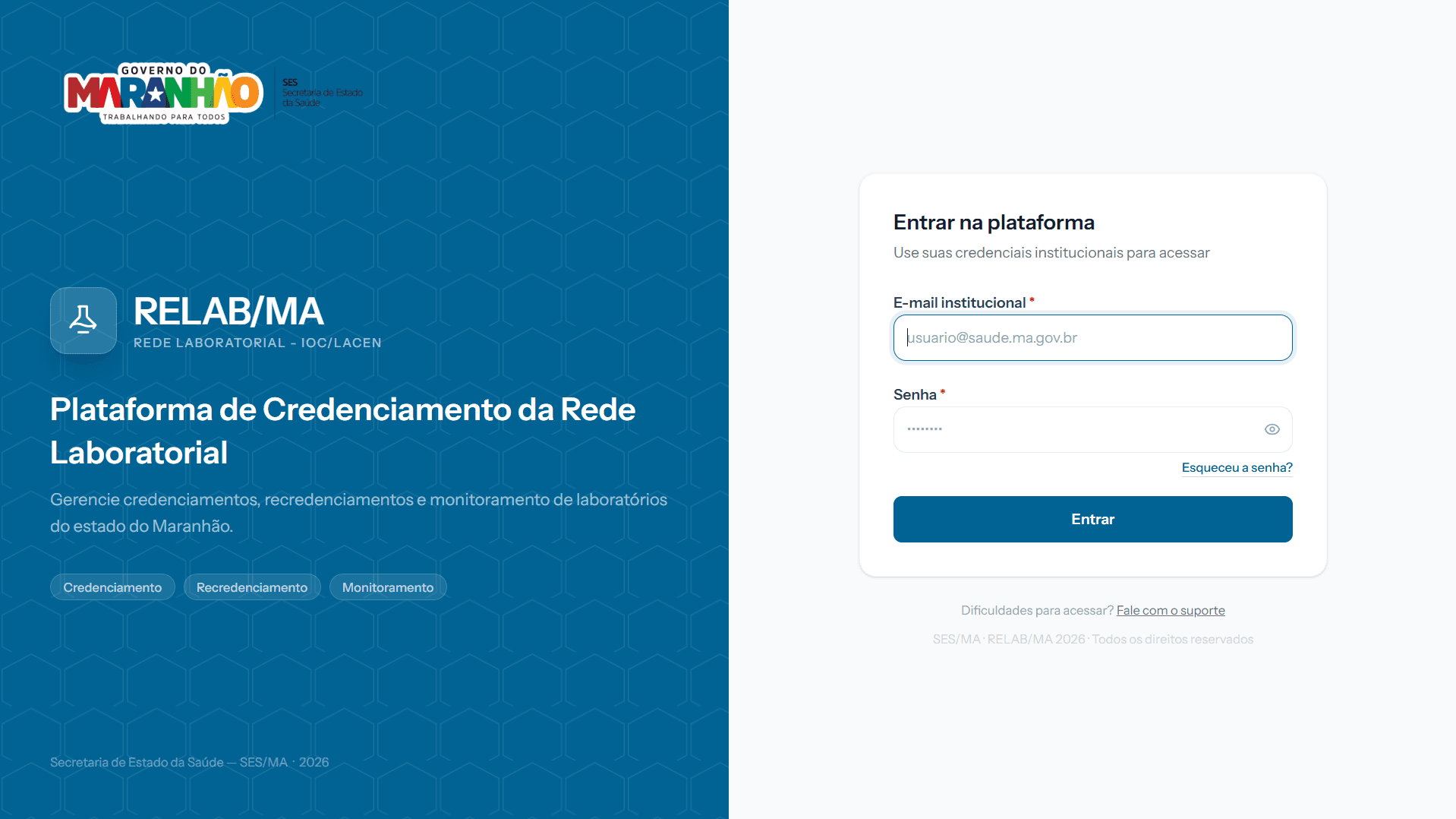 Página de Login